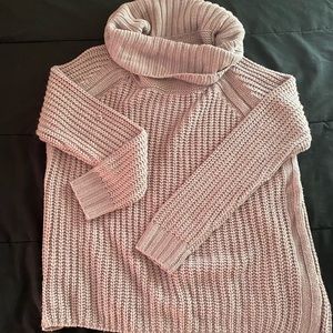 light purple sweater